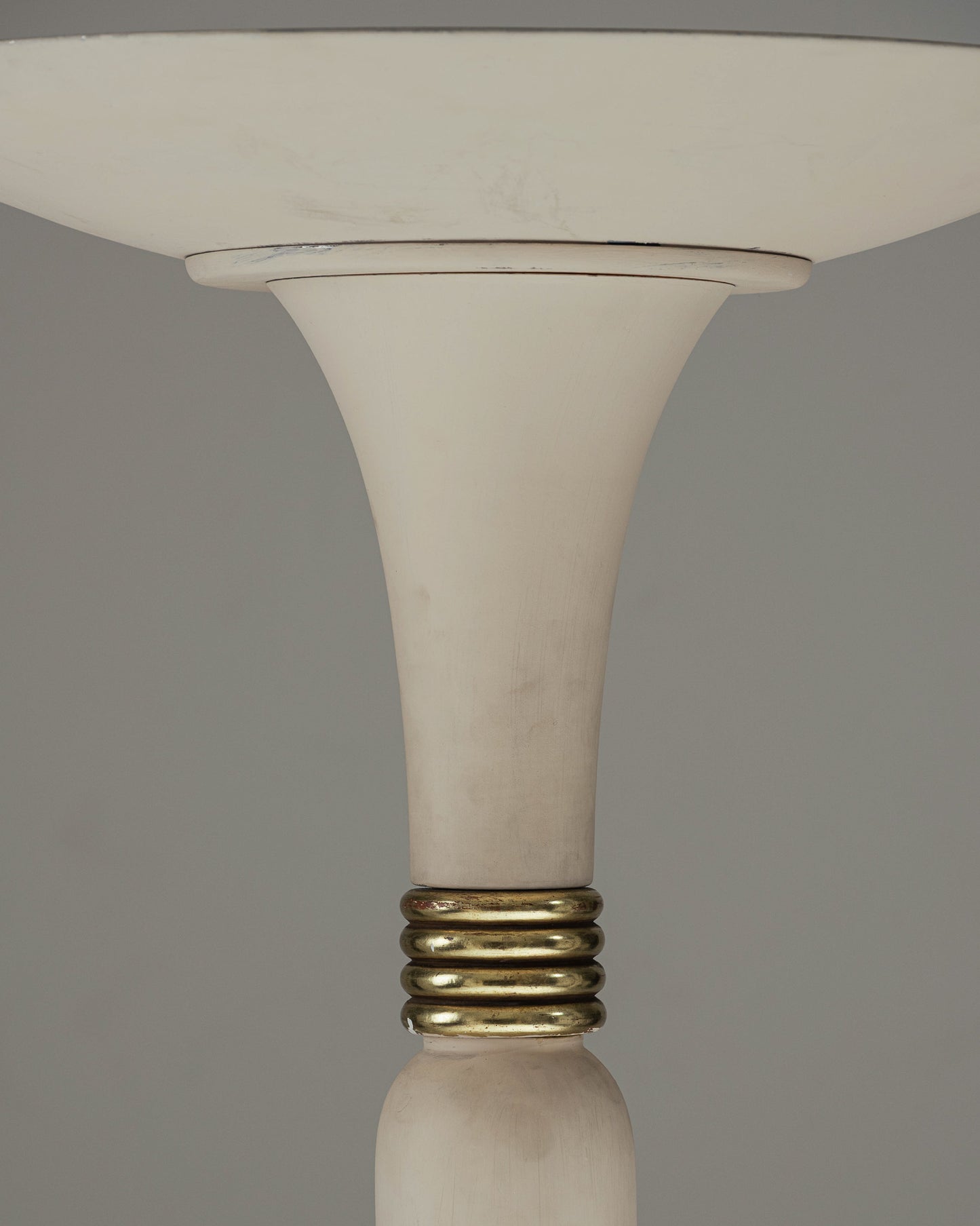 LAMPADAIRE EN BOIS ET OR, 1930s