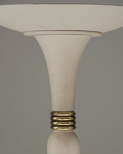 LAMPADAIRE EN BOIS ET OR, 1930s