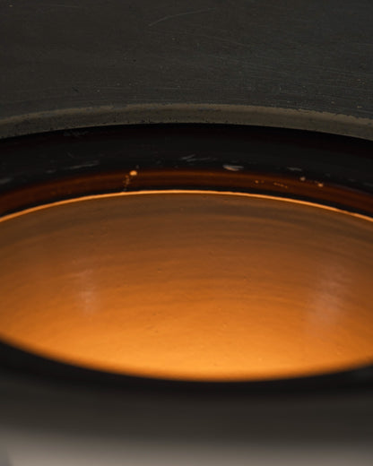 LAMPADAIRE EN BOIS ET OR, 1930s