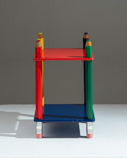 PENCIL TABLE, PIERRE SALA, 1980s
