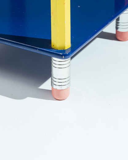 PENCIL TABLE, PIERRE SALA, 1980s