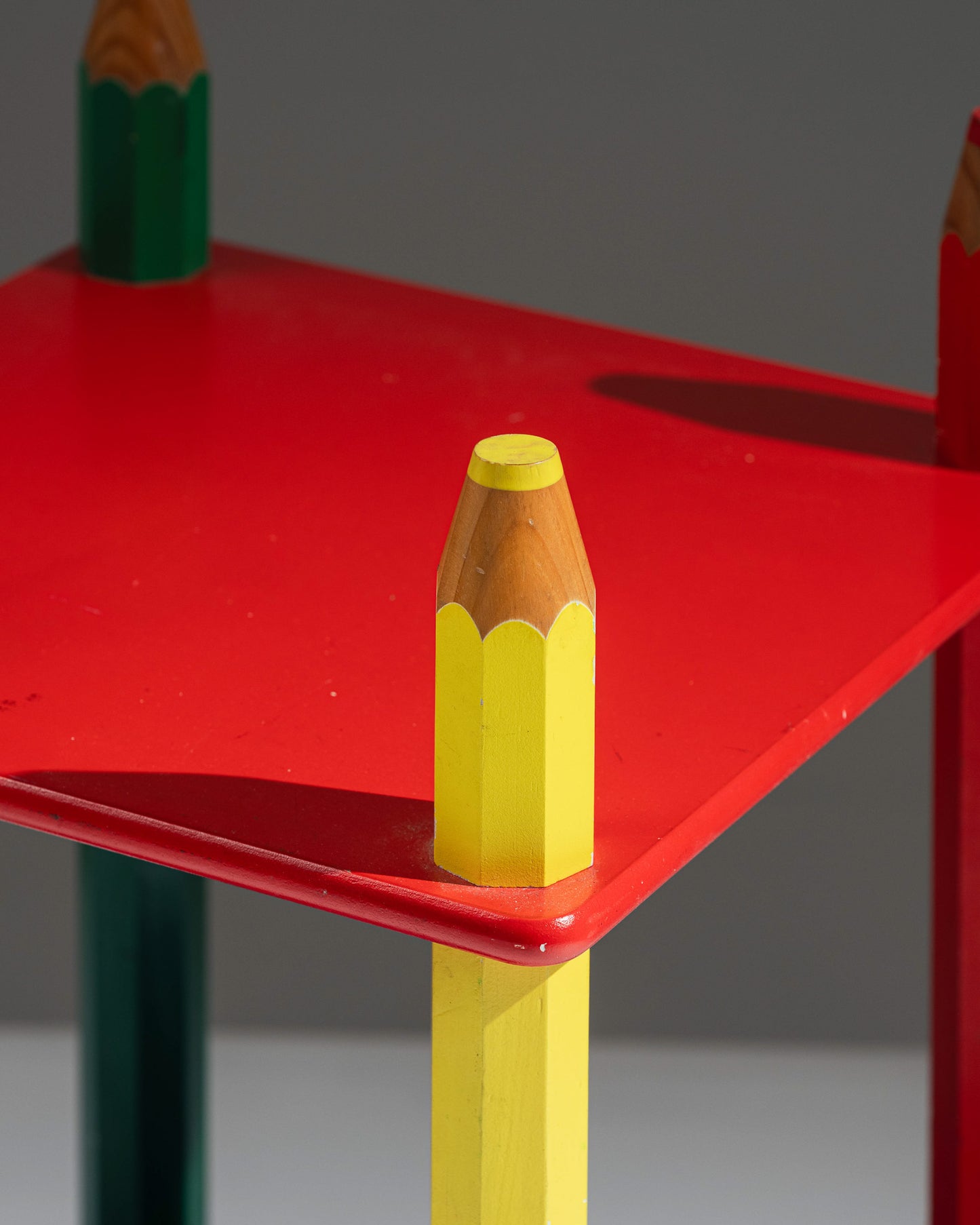PENCIL TABLE, PIERRE SALA, 1980s