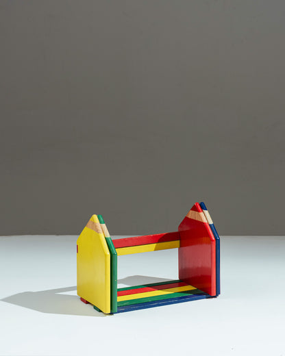 PENCIL TABLE, PIERRE SALA, 1980s