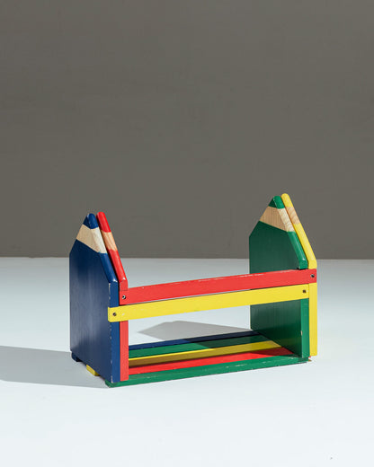 PENCIL TABLE, PIERRE SALA, 1980s