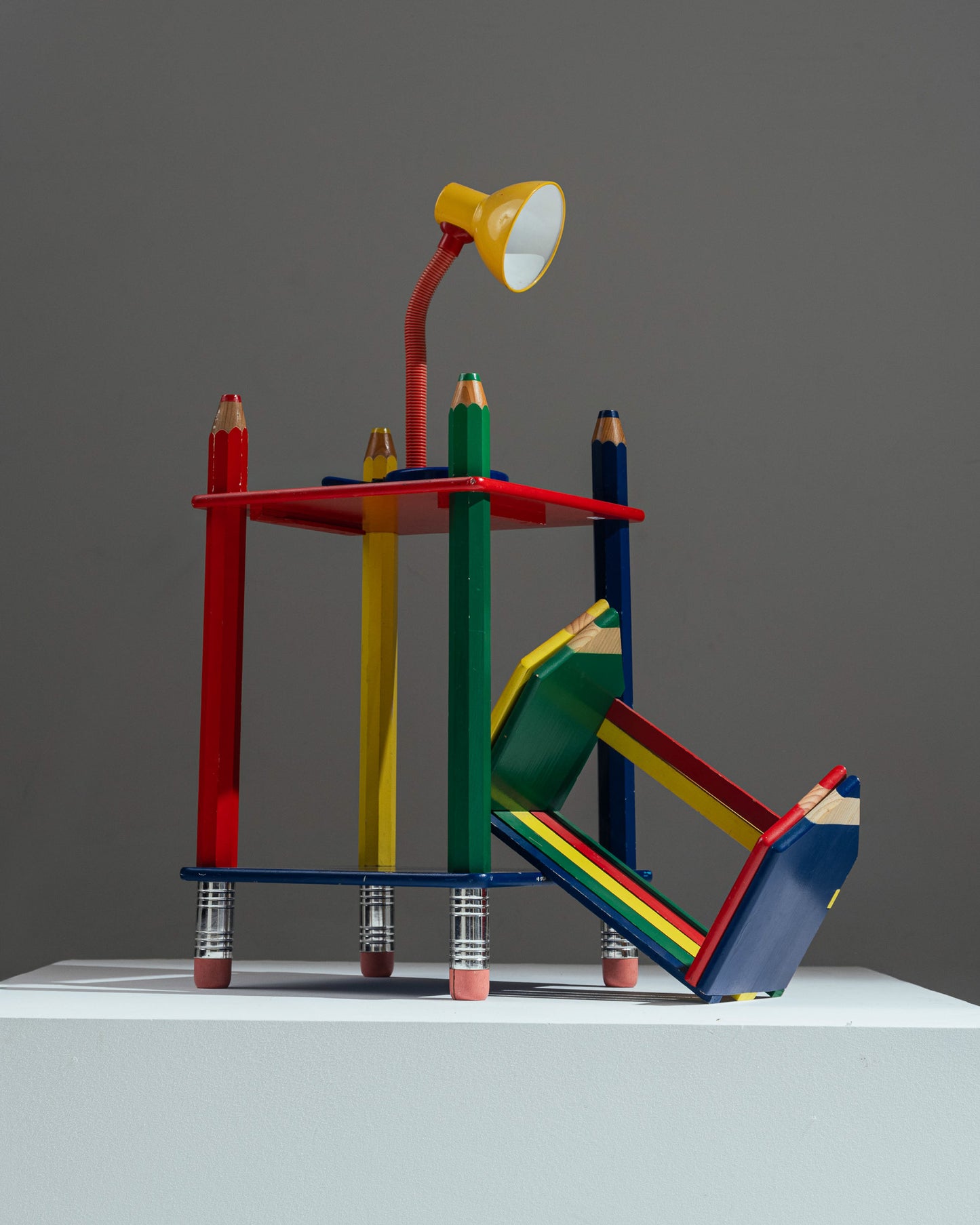 PENCIL TABLE, PIERRE SALA, 1980s