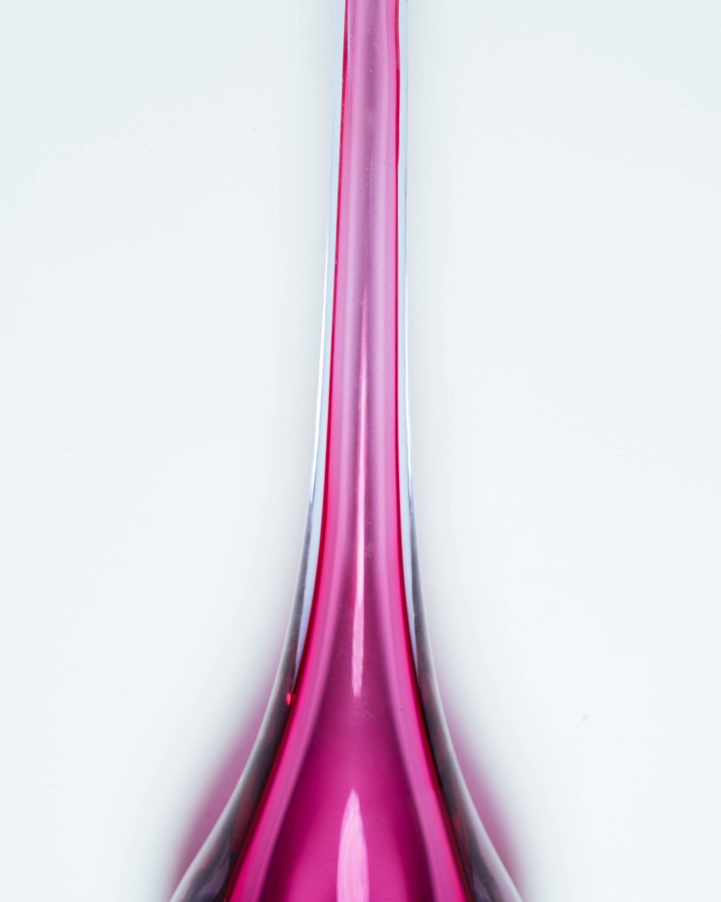 VASE EN VERRE SOUFLÉ, FLAVIO POLI, SUGUSO VETRI D'ARTE, 1950s