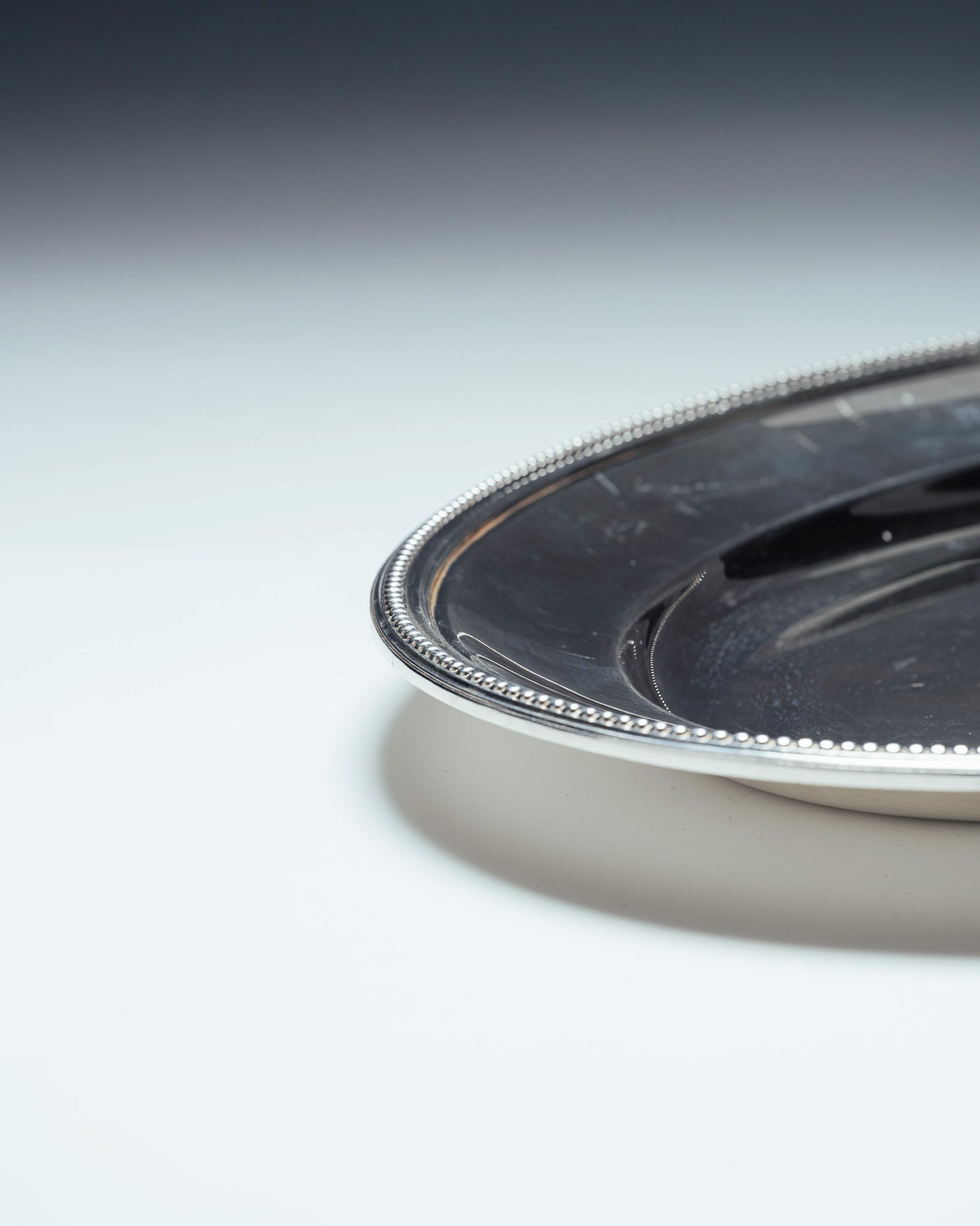 PLAT DE SERVICE EN MÉTAL ARGENTÉ, CHRISTOFLE, 1960s