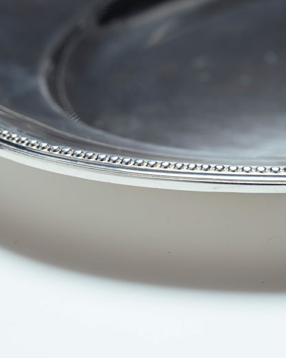 PLAT DE SERVICE EN MÉTAL ARGENTÉ, CHRISTOFLE, 1960s