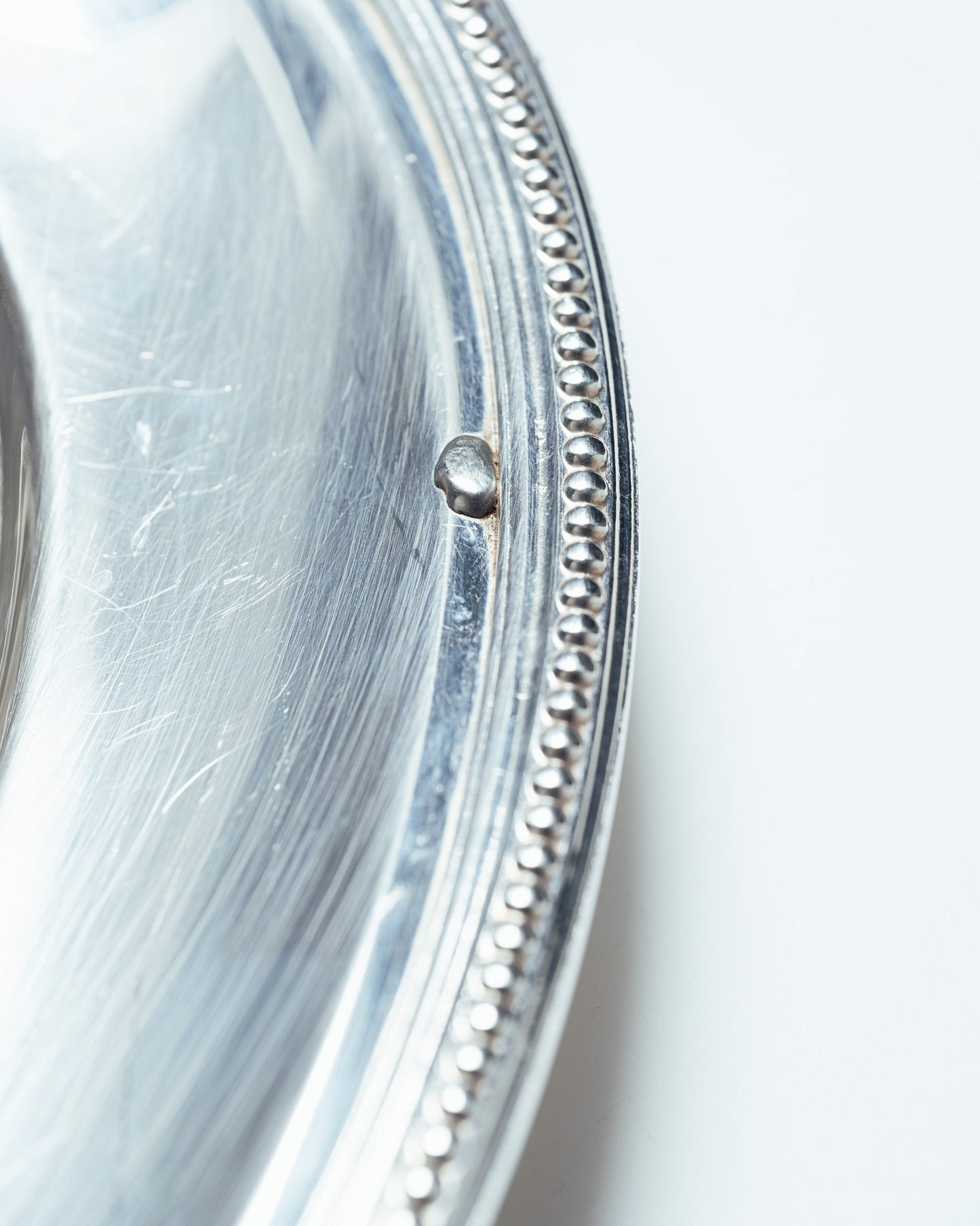 PLAT DE SERVICE EN MÉTAL ARGENTÉ, CHRISTOFLE, 1960s