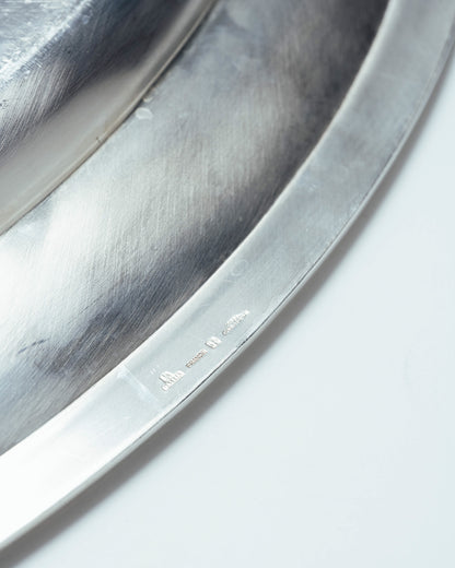 PLAT DE SERVICE EN MÉTAL ARGENTÉ, CHRISTOFLE, 1960s