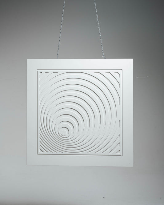 TABLEAU CINÉTIQUE EN BOIS BLANC