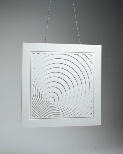TABLEAU CINÉTIQUE EN BOIS BLANC