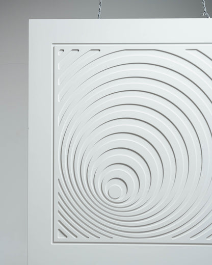TABLEAU CINÉTIQUE EN BOIS BLANC