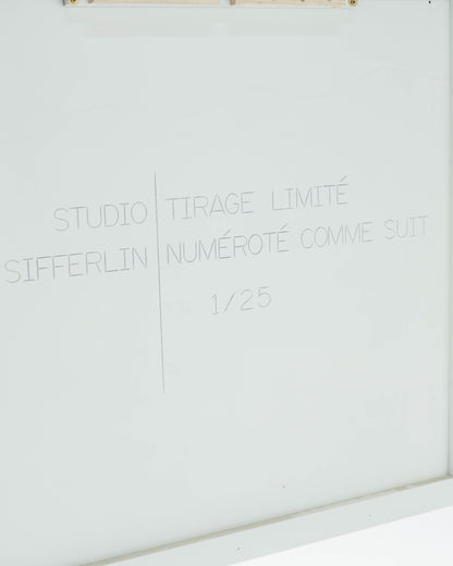 TABLEAU CINÉTIQUE EN BOIS BLANC