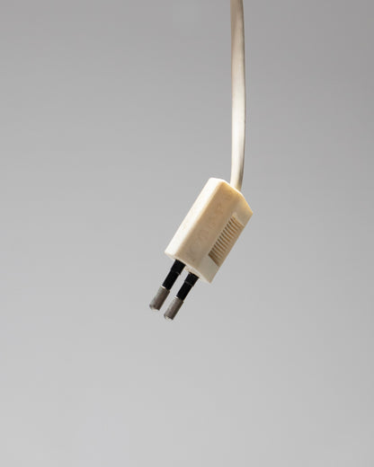 Luminous basin in white plaster