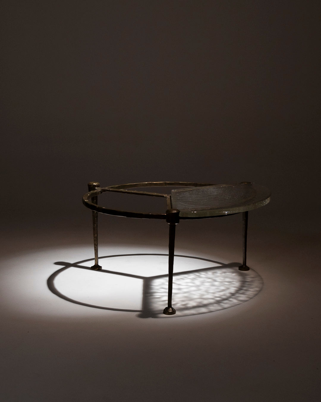 Lothar Klute Bronze Coffee Table、1980年代