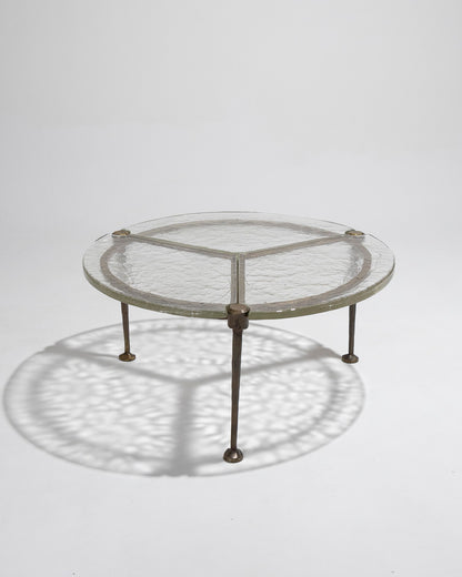 Lothar Klute Bronze Coffee Table、1980年代