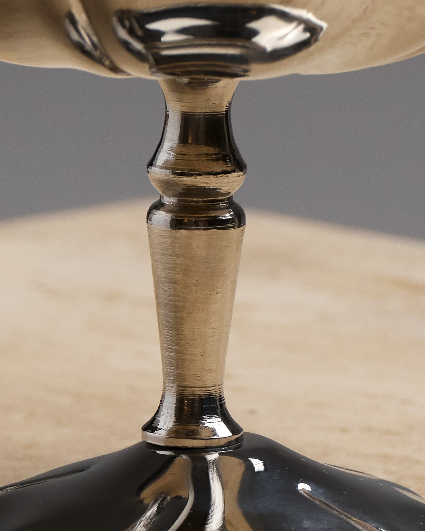 SET OF 6 METAL ICE CREAM CUPS, 1980s