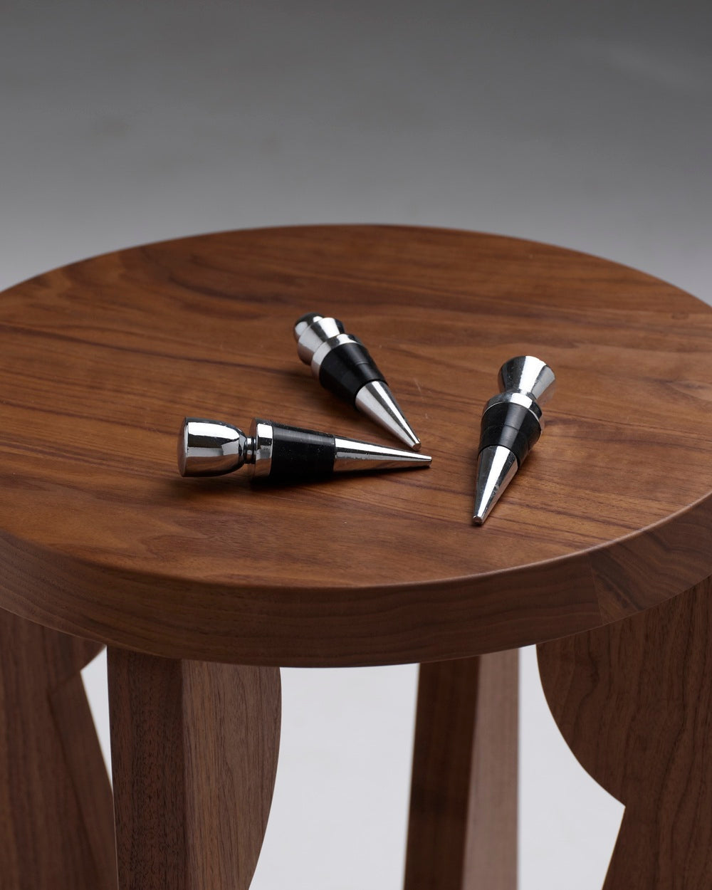 TRIO OF BOTTLE STOPPERS, 1970s