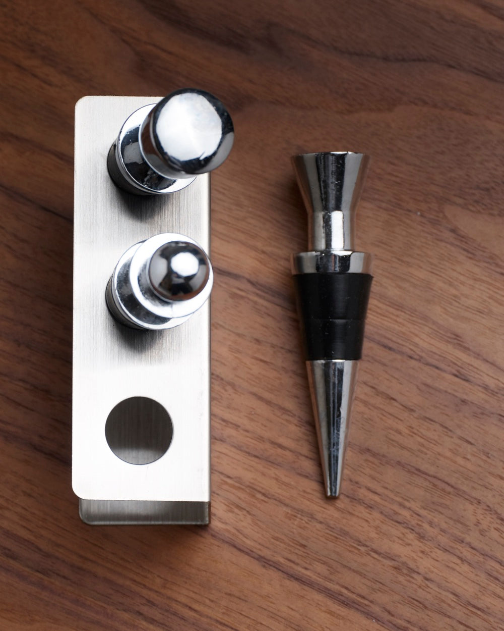 TRIO OF BOTTLE STOPPERS, 1970s