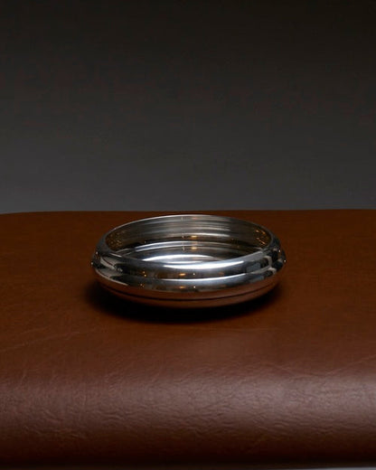 COUPELLE EN MÉTAL ARGENTÉ, GALLIA, CHRISTOFLE, 1940s