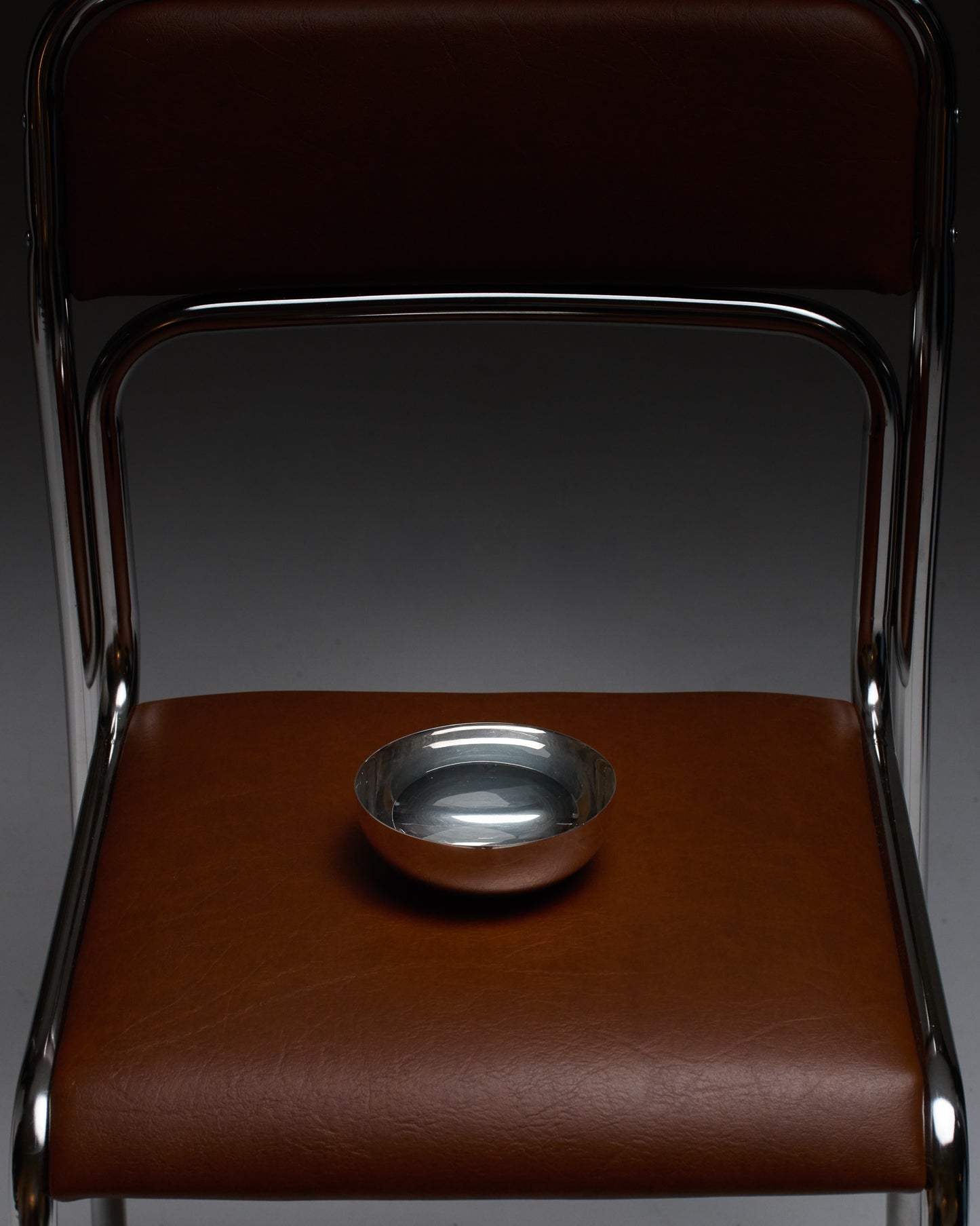 COUPELLE EN MÉTAL ARGENTÉ, CHRISTOFLE, 1970s