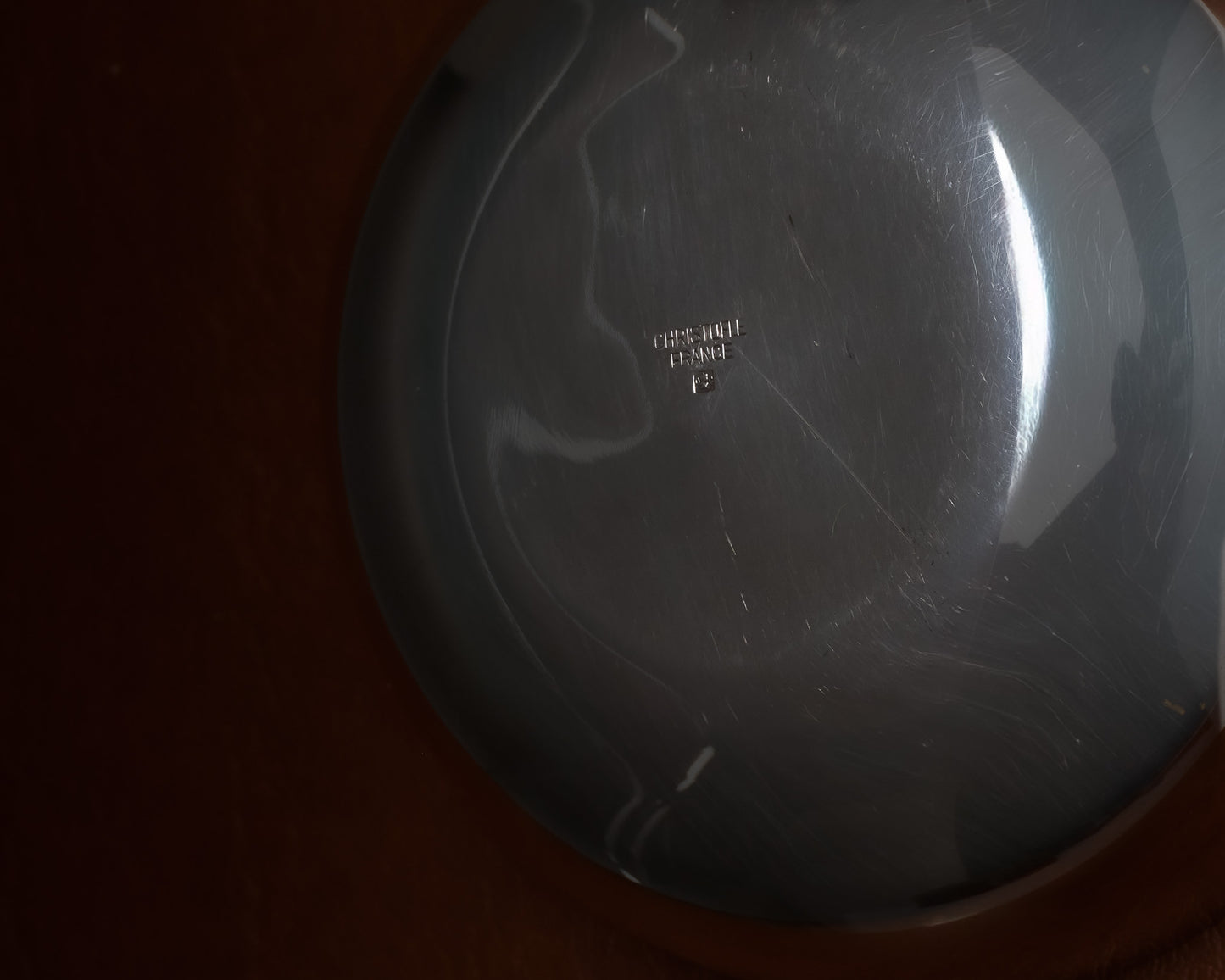 COUPELLE EN MÉTAL ARGENTÉ, CHRISTOFLE, 1970s