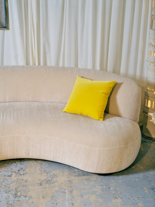YELLOW CUSHION