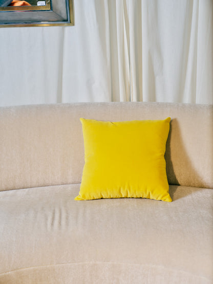YELLOW CUSHION