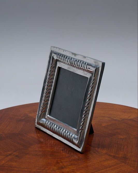 SILVER-PLATED METAL FRAME, 1930s