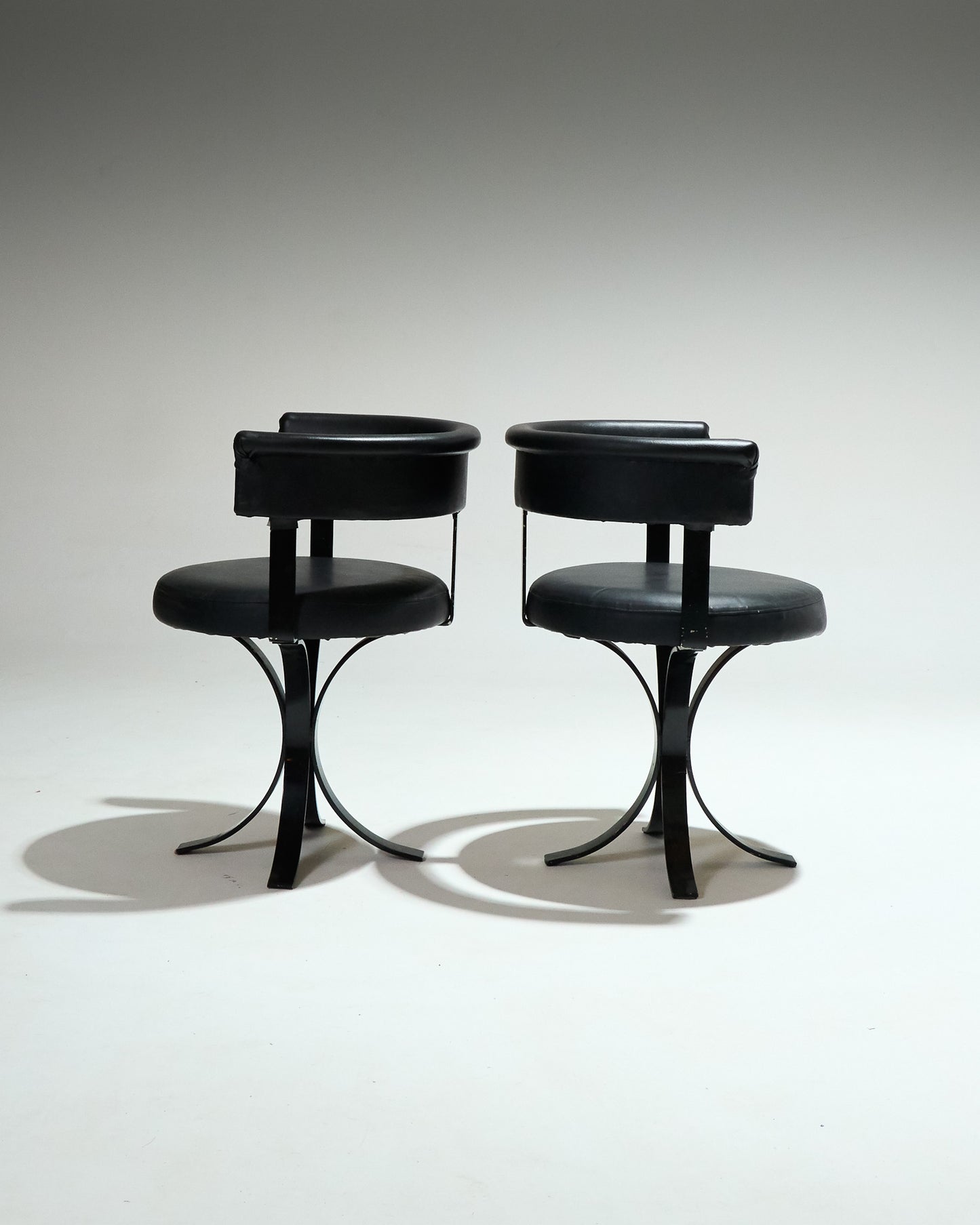 PAIR OF OSVALDO BORSANI CHAIRS