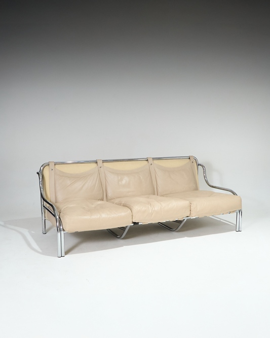 STRINGA 3-SEAT SOFA, GAE AULENTI, 1960s