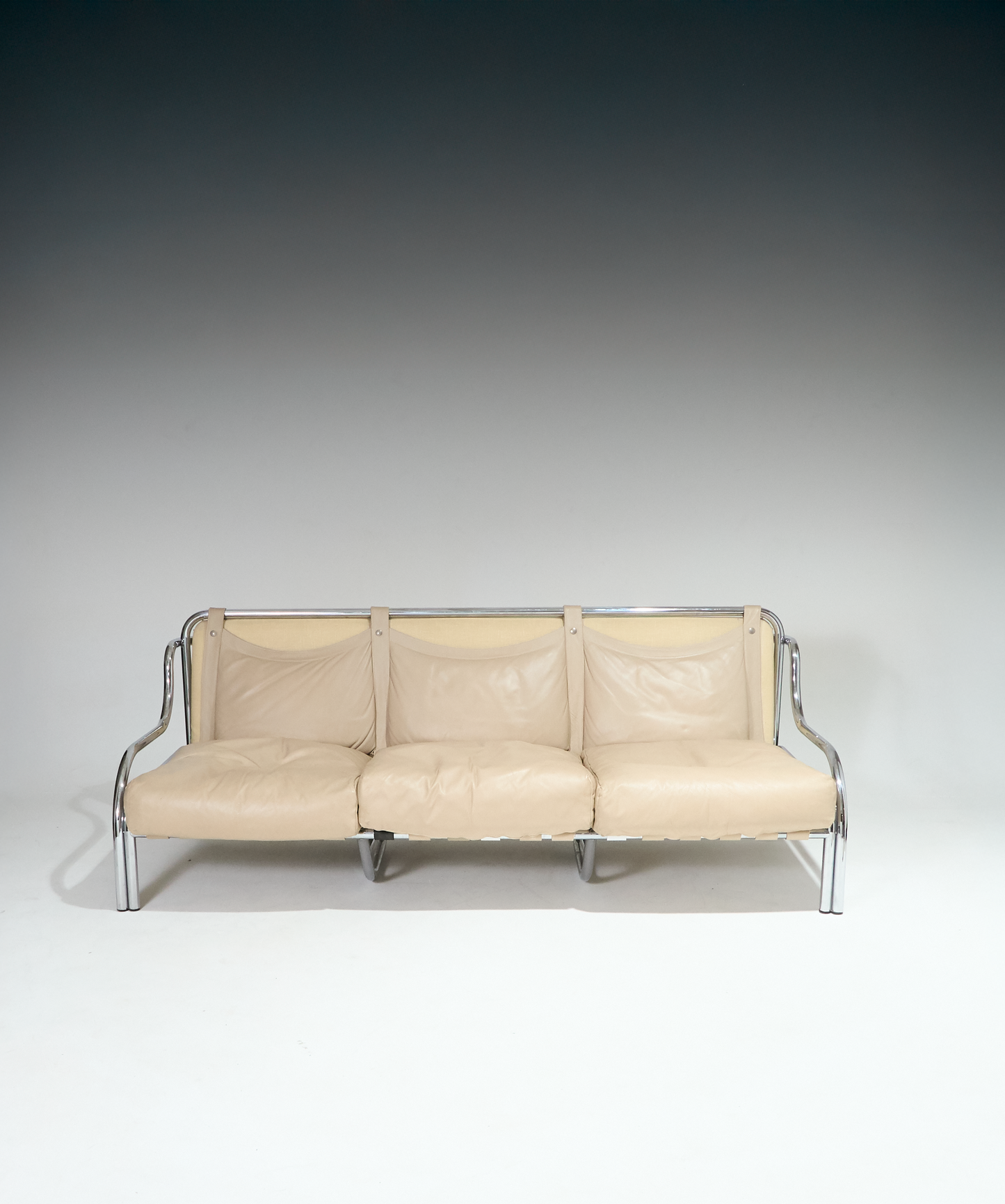 STRINGA 3-SEAT SOFA, GAE AULENTI, 1960s