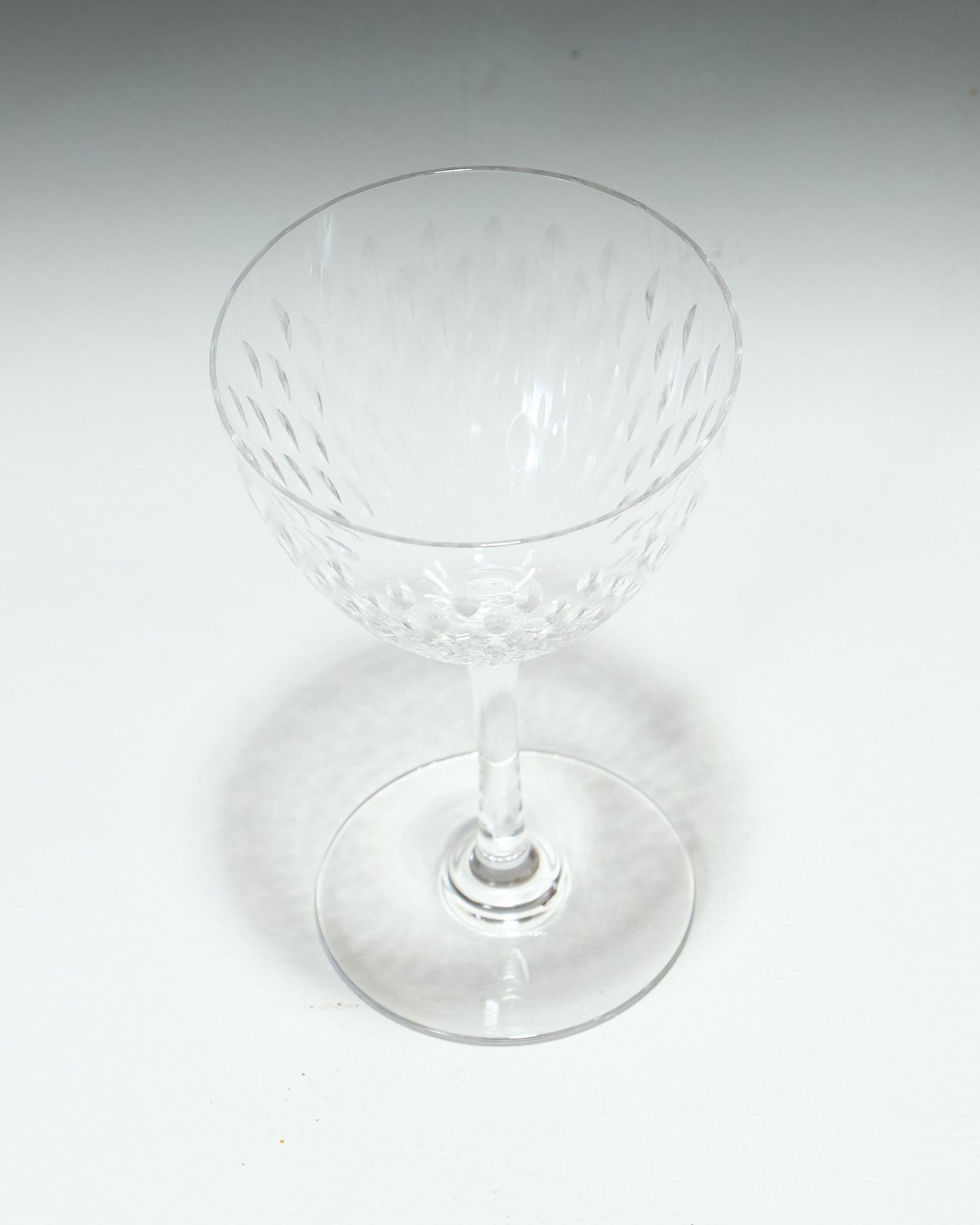 SET OF 2 WINE GLASSES, PARIS MODEL, BACCARAT