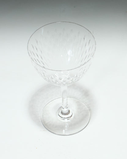 SET OF 2 WINE GLASSES, PARIS MODEL, BACCARAT