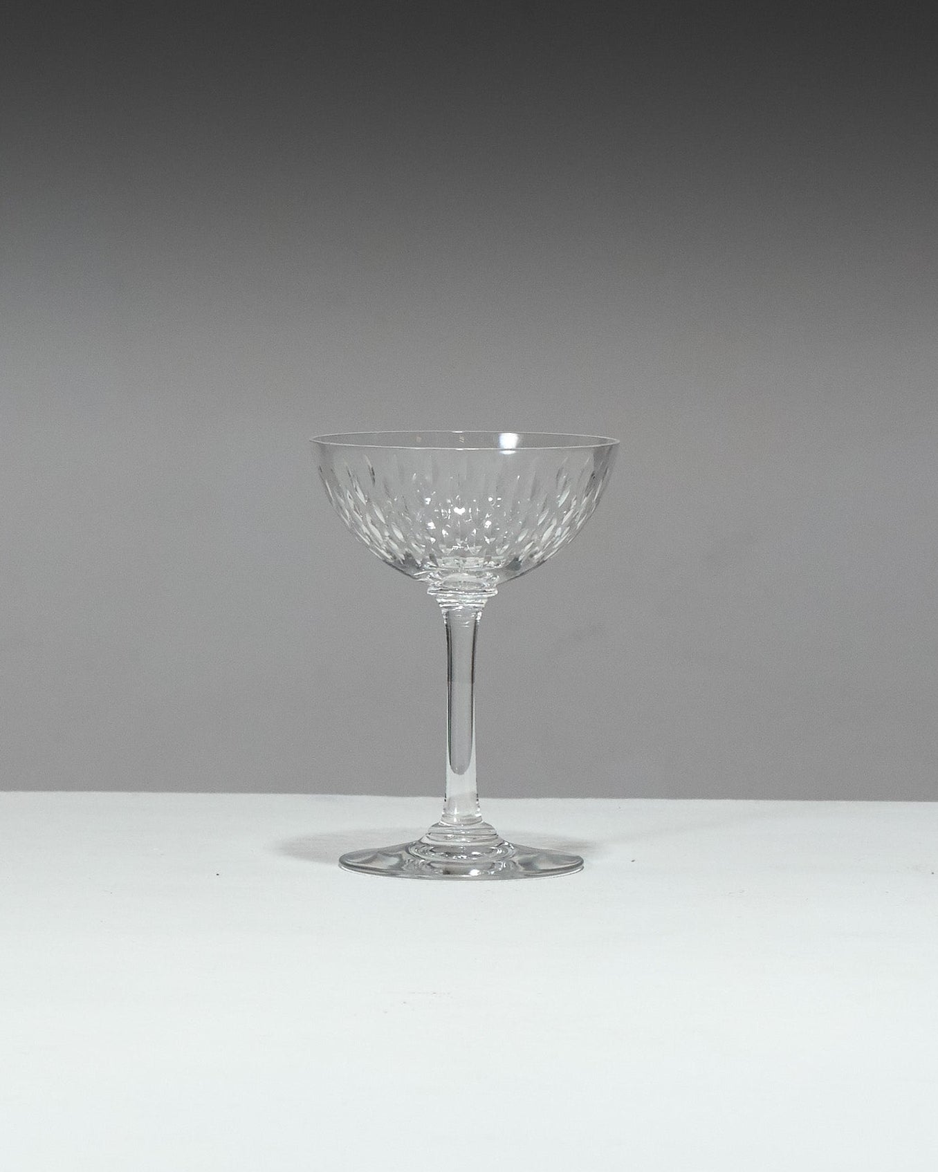 SET DE 6 COUPES À CHAMPAGNE, MODÈLE PARIS, BACCARAT