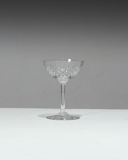 SET DE 6 COUPES À CHAMPAGNE, MODÈLE PARIS, BACCARAT
