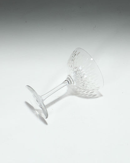 SET DE 6 COUPES À CHAMPAGNE, MODÈLE PARIS, BACCARAT