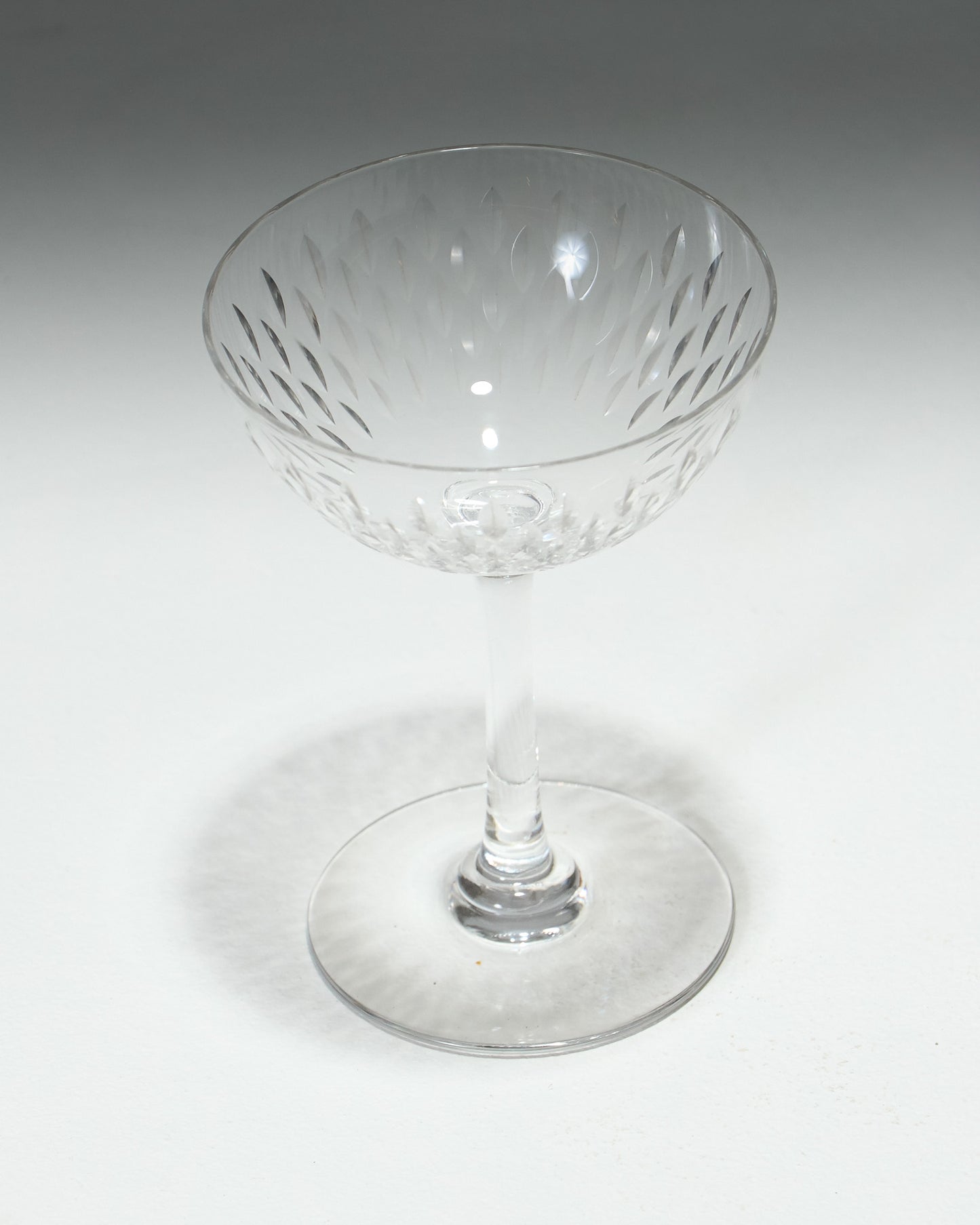 SET DE 6 COUPES À CHAMPAGNE, MODÈLE PARIS, BACCARAT