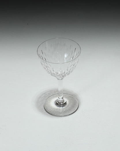 SET OF 6 LIQUEUR GLASSES, PARIS MODEL, BACCARAT