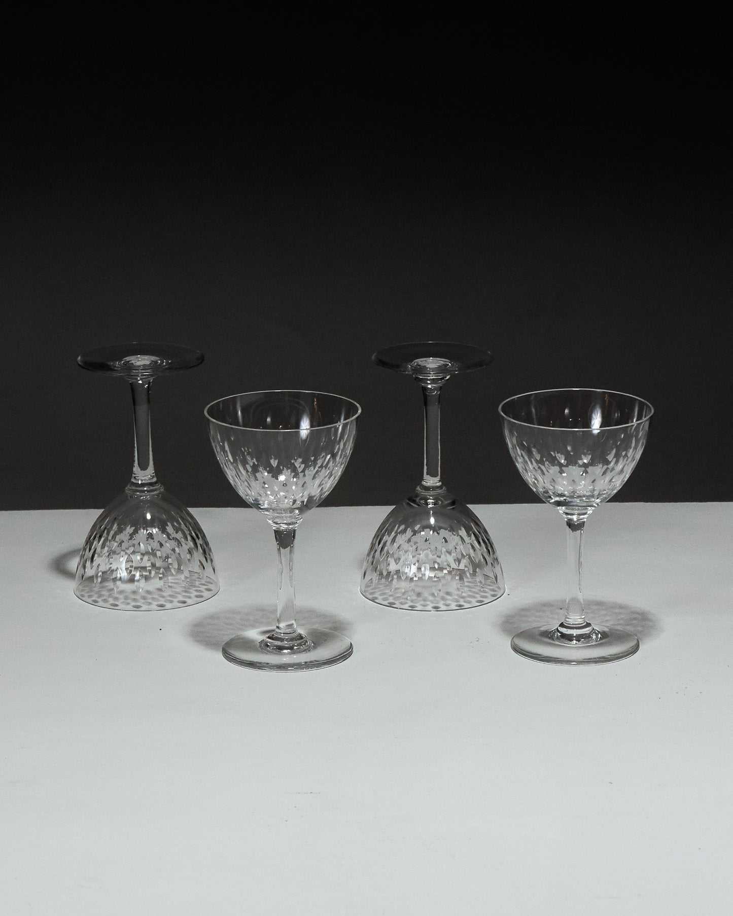 SET OF 6 LIQUEUR GLASSES, PARIS MODEL, BACCARAT