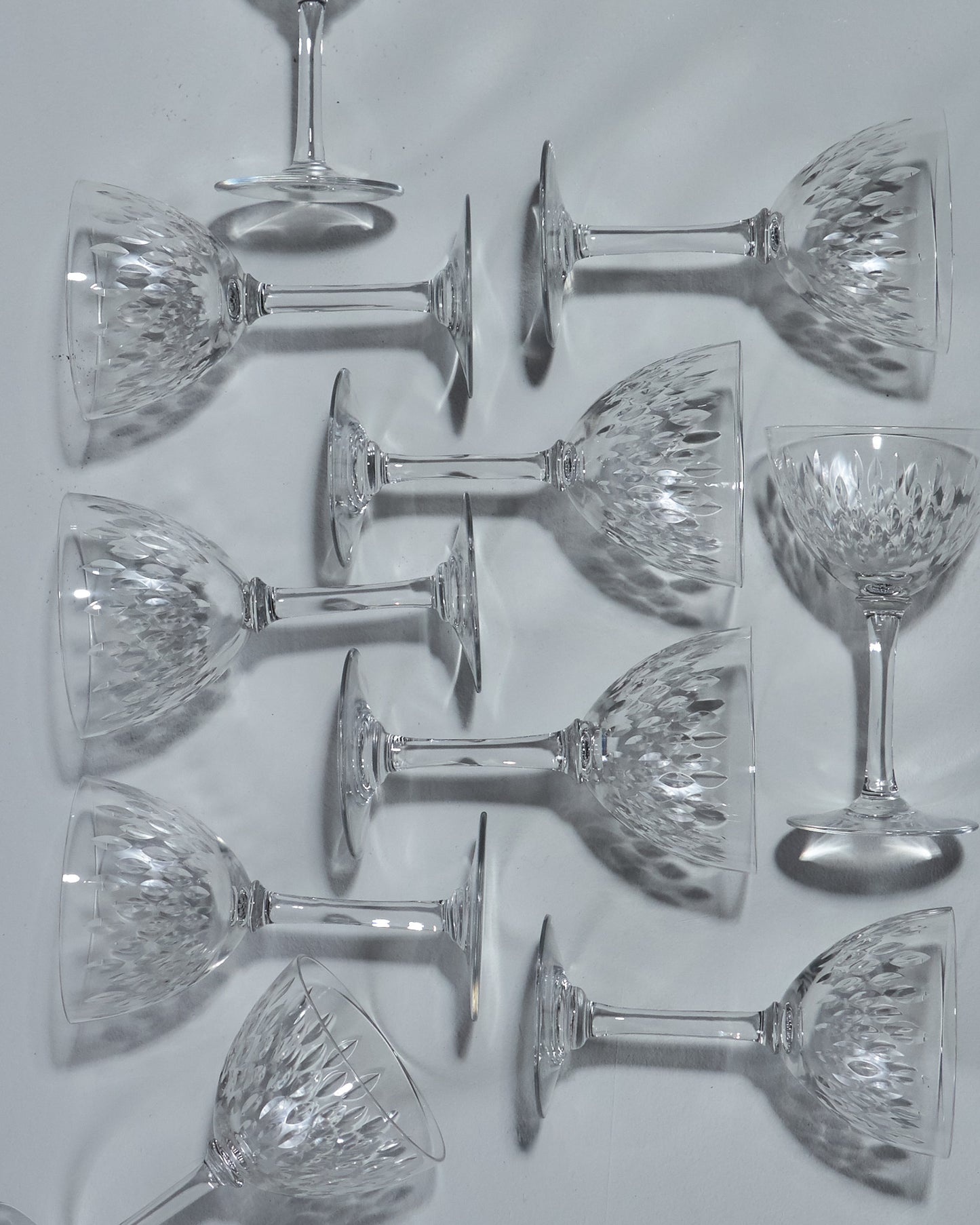 SET OF 2 WINE GLASSES, PARIS MODEL, BACCARAT