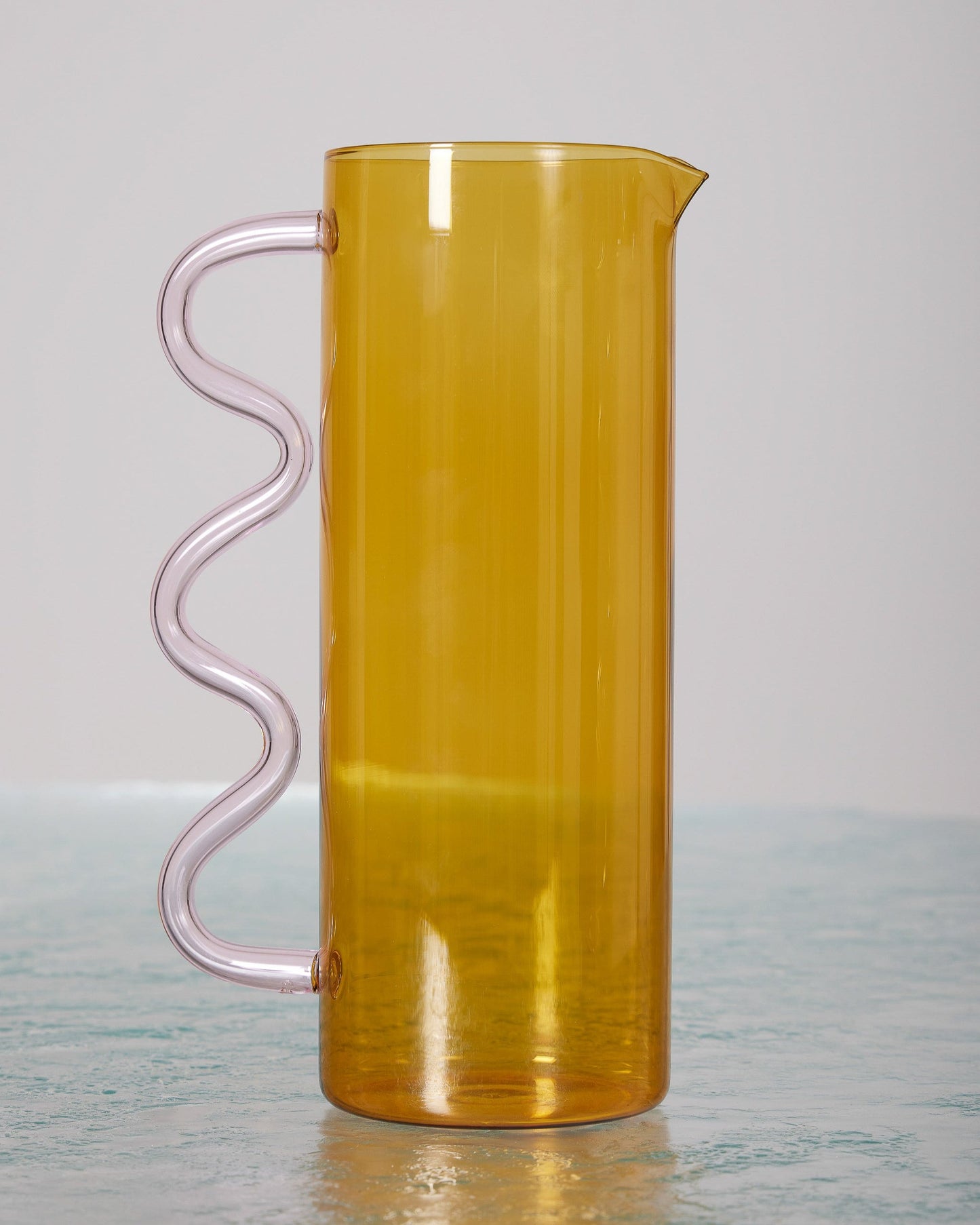 “WAVE” BOROSILICATE GLASS PITCHER