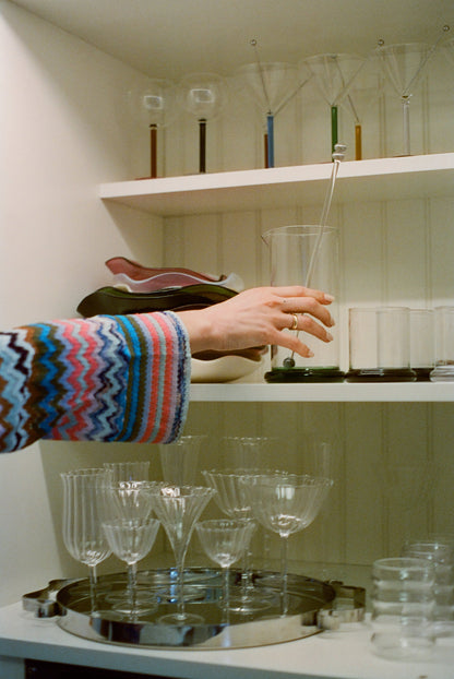 Set of 4 cosmo glasses 