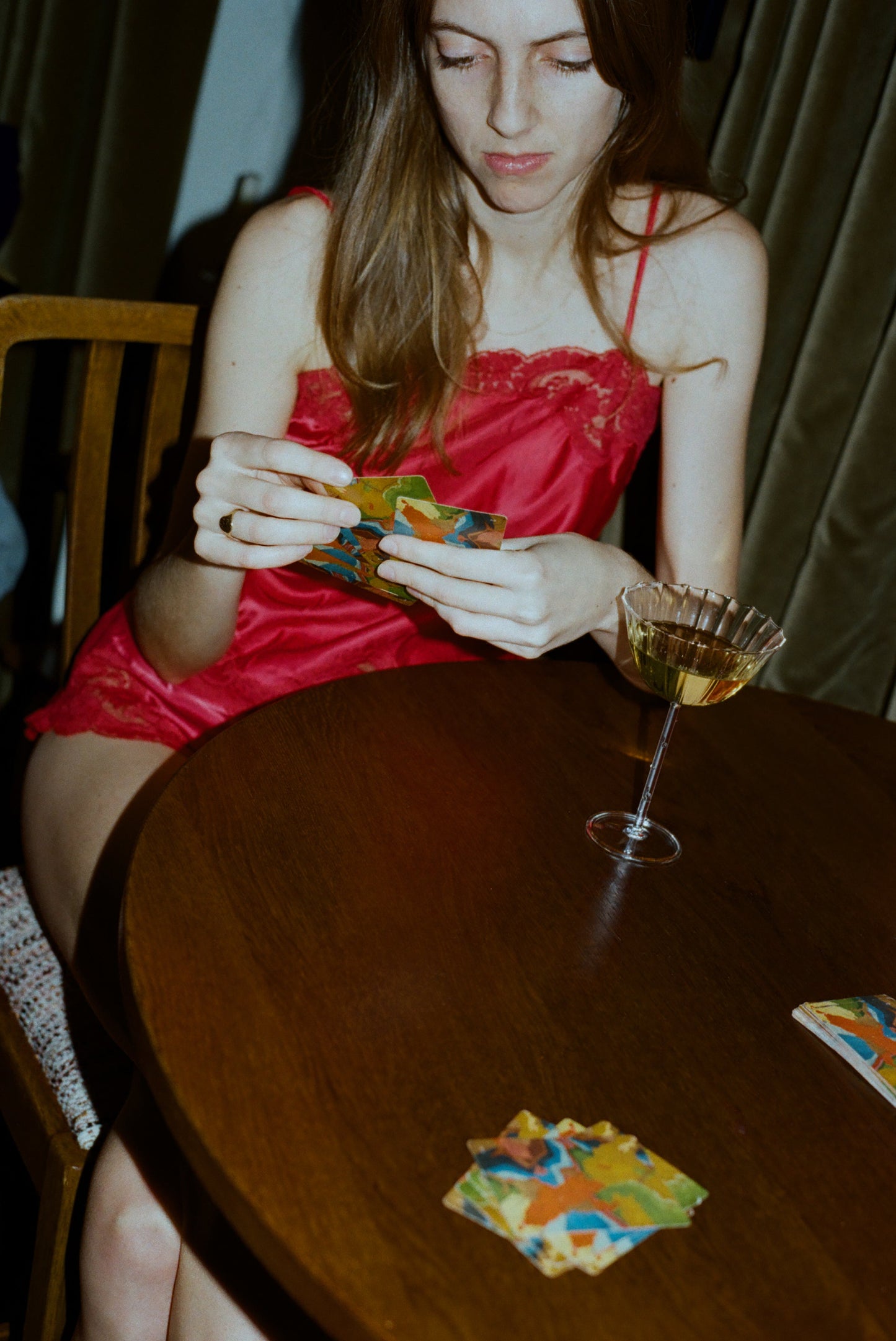 Set of 4 cosmo glasses 