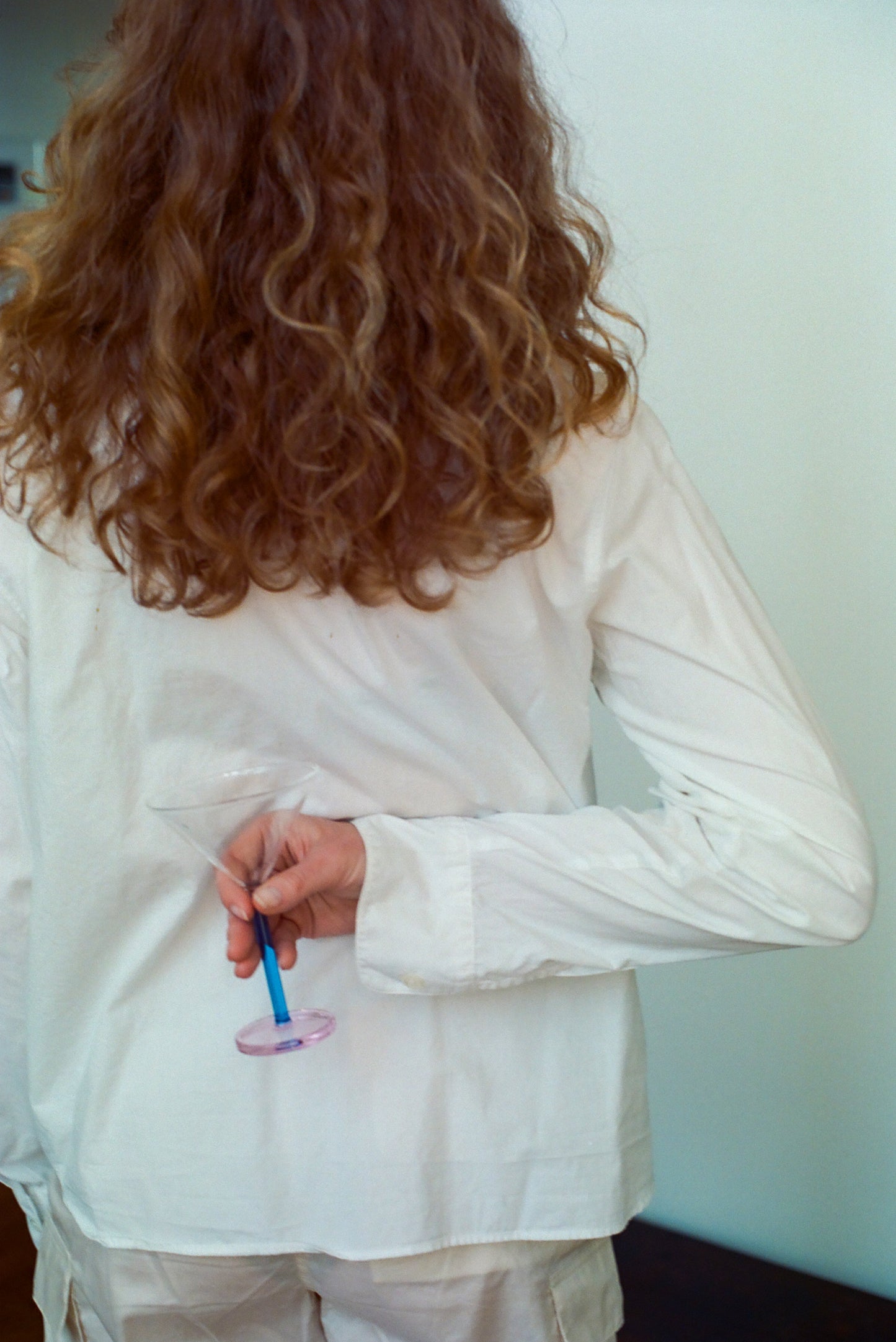 Pair of piano cocktail glasses