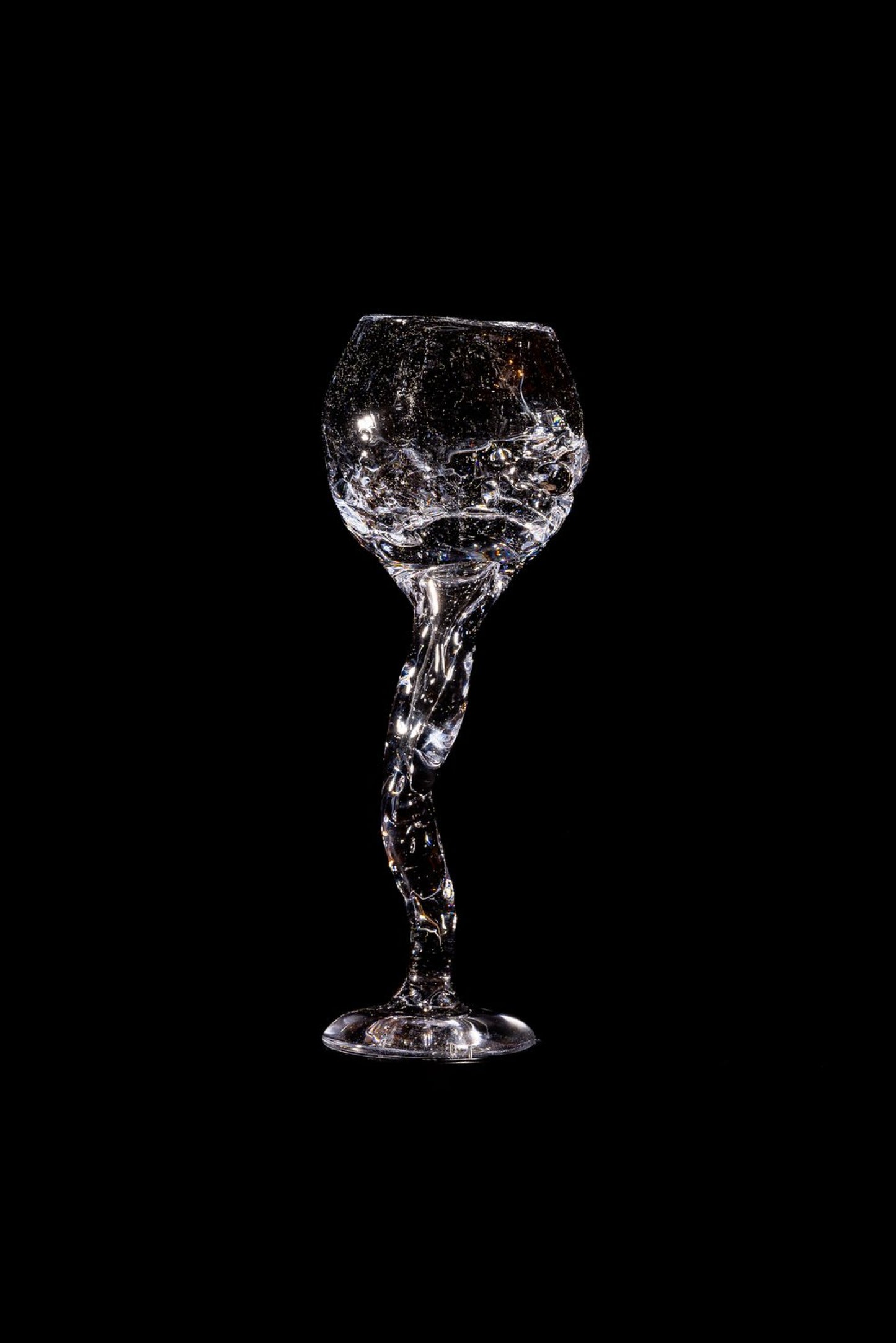 FREE-FORM WINE GLASS