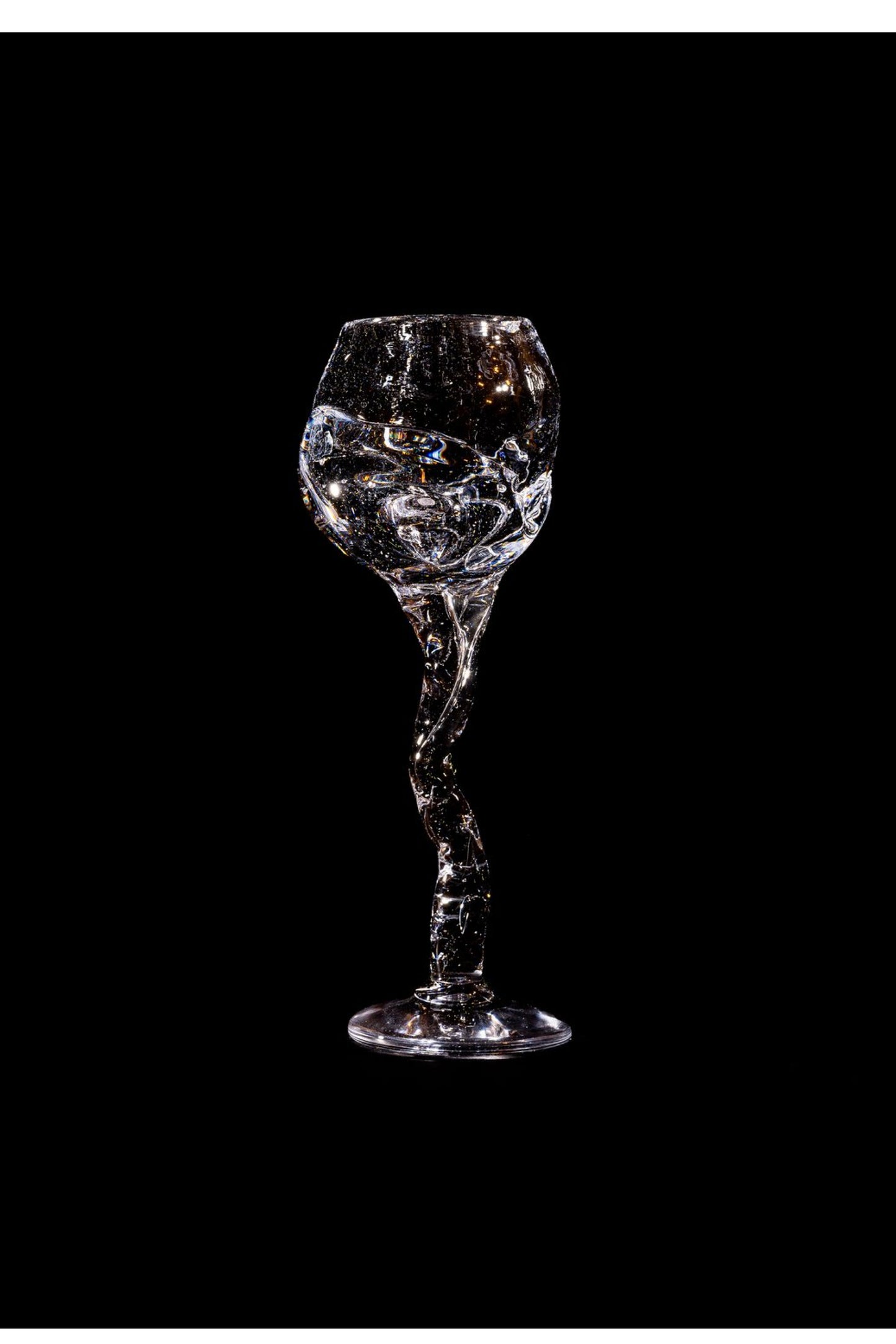 FREE-FORM WINE GLASS