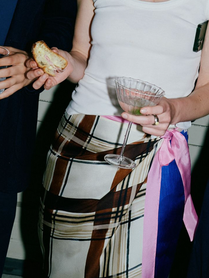 Set of 4 cosmo glasses 