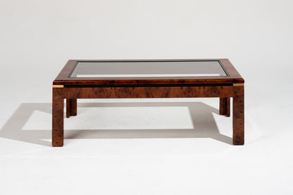 Rectangular coffee table Laupe d'Orme, 1970s